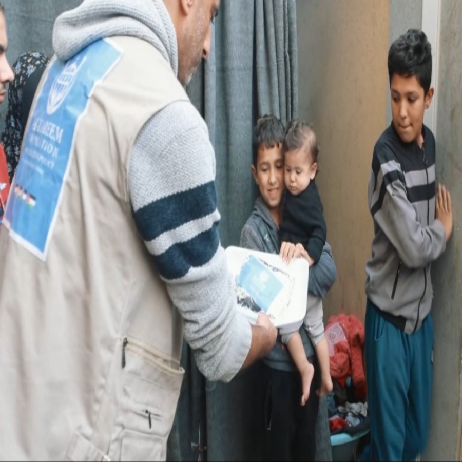 Hot Meals Distribution in Southern Gaza