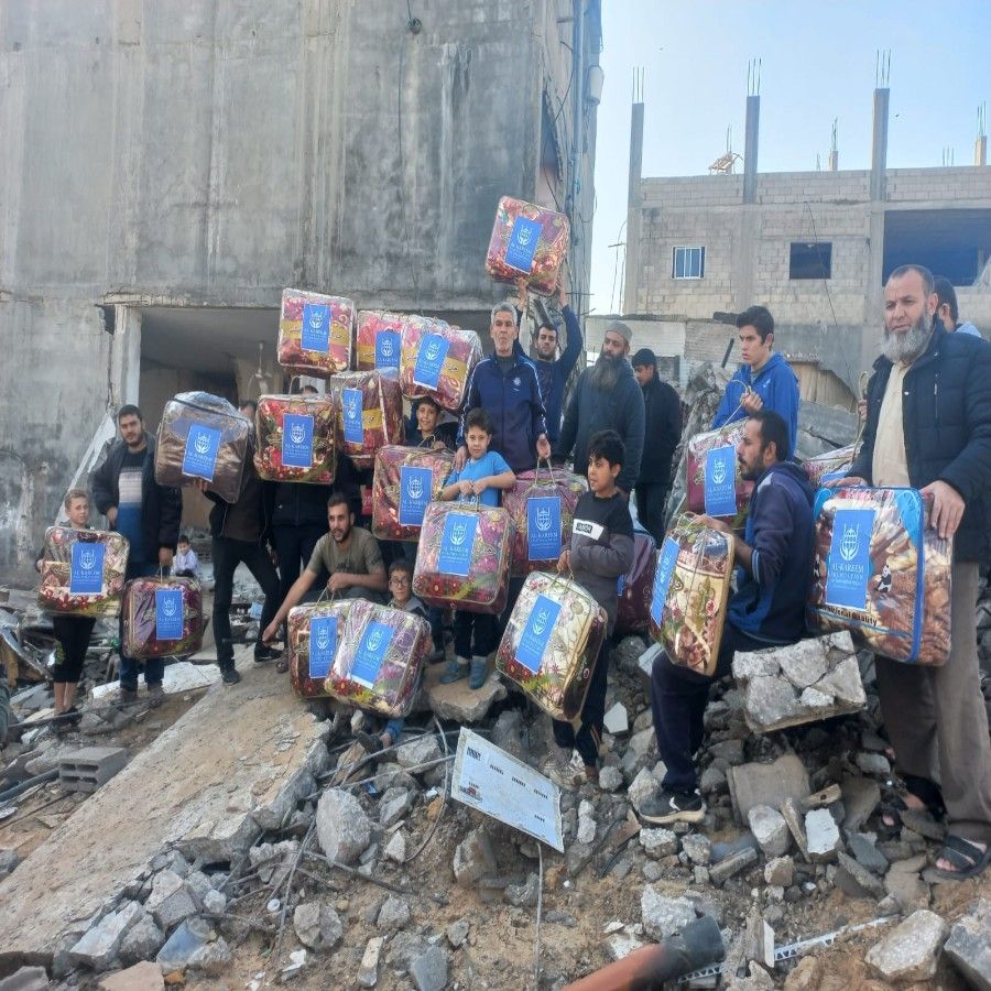 Winter Blanket Distribution in Gaza