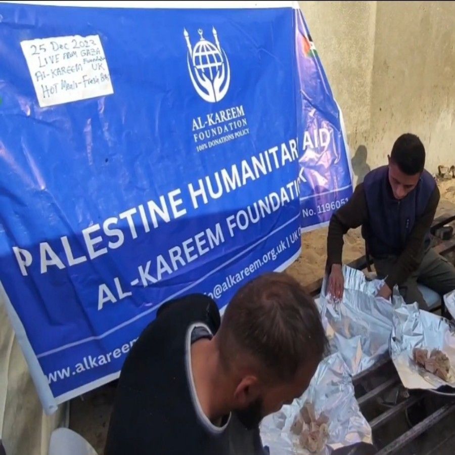 Hot Meals Distribution in Gaza