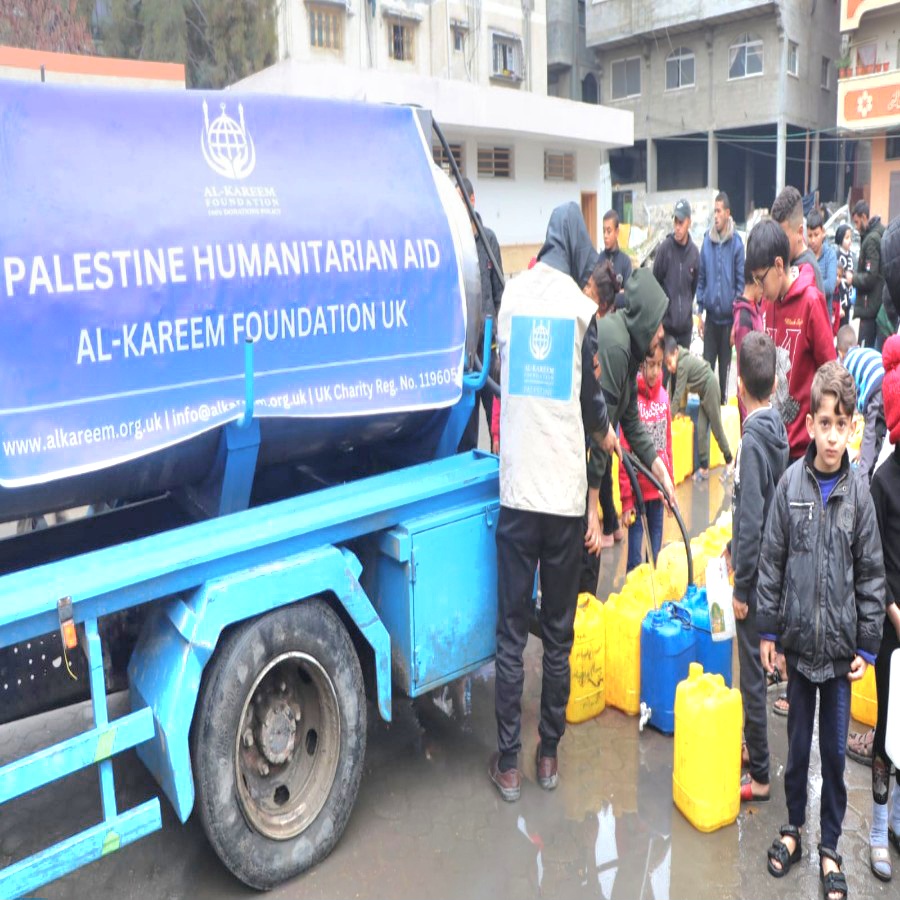 Drinking Water Distribution in Gaza