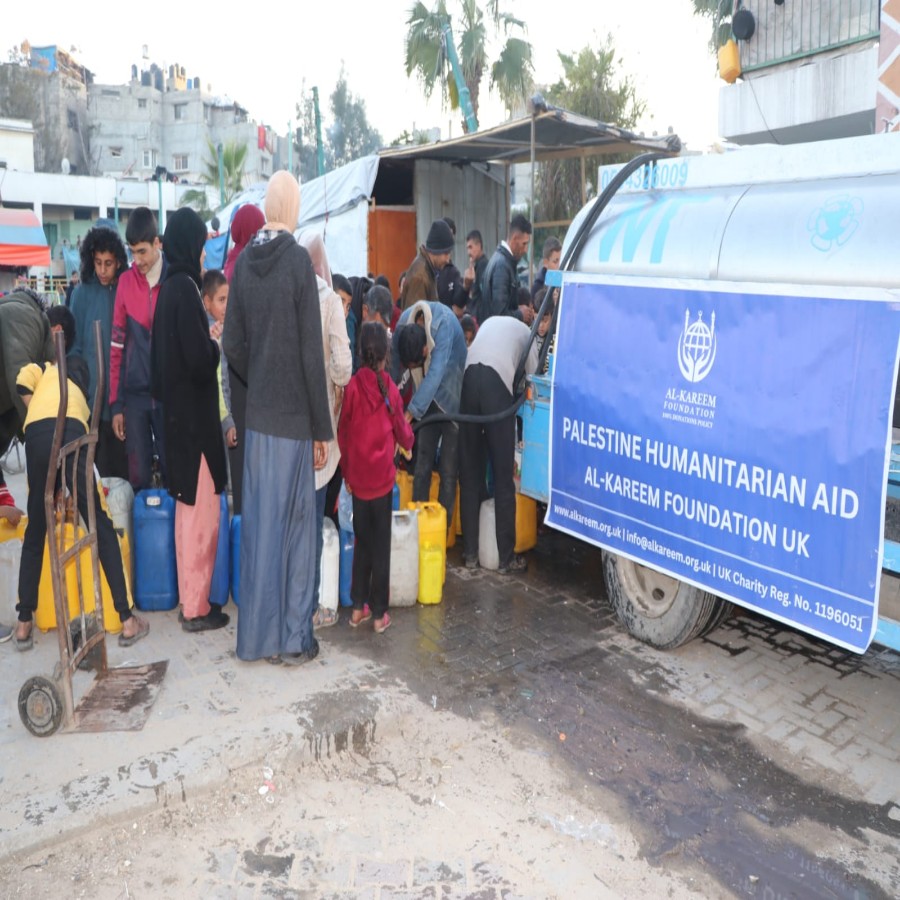 Clean Water Distribution in Gaza