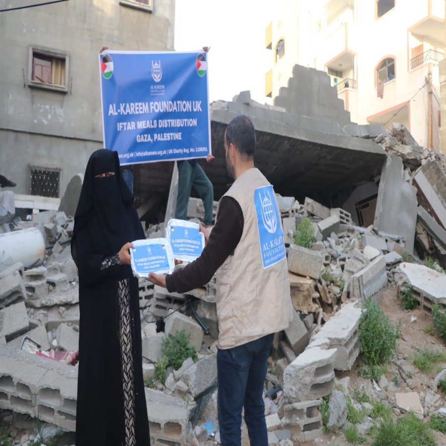 Iftar Meals Distribution in Gaza