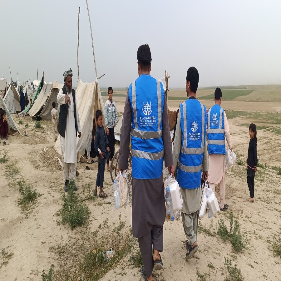 Warm Meal Distribution in Afghanistan